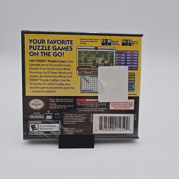 USA Today Puzzle Craze (Nintendo DS, 2009) DS NEW - Picture 5 of 6